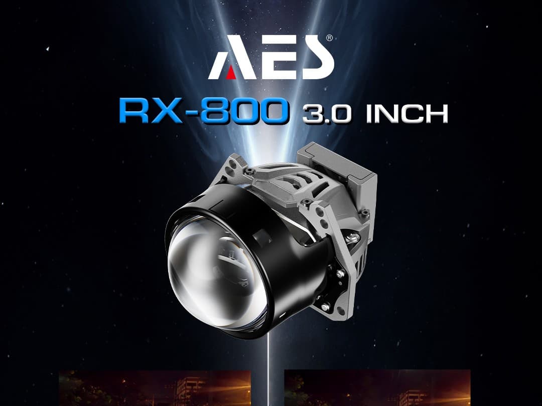 โปรเจคเตอร์ Bi-LED AES Hihg beam Laser  RX-800