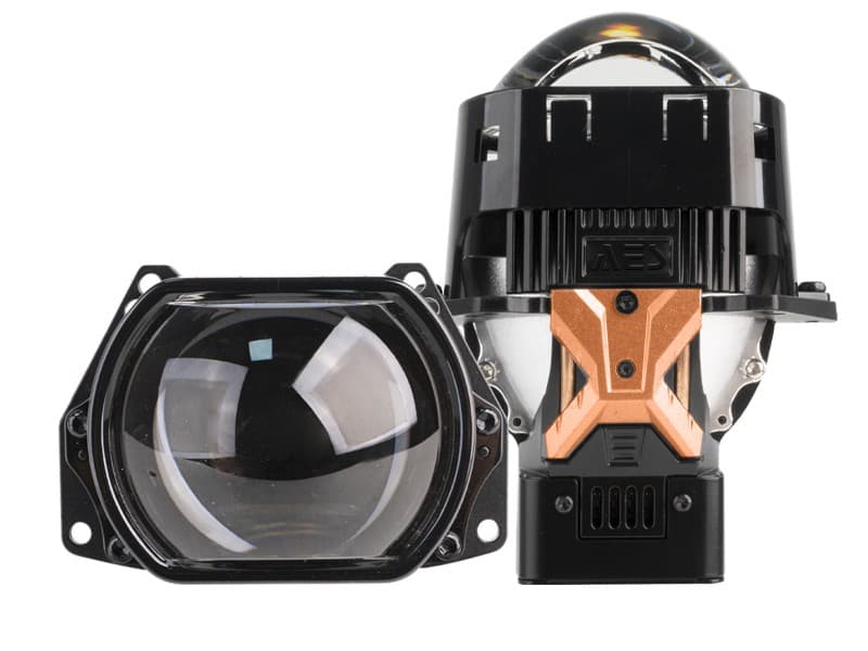 AES Projector ux-1 3" เลนส์แบบสี่เหลี่ยม