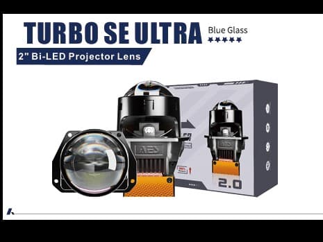 AES TURBO SE ULTRA Blue Glass ขนาด 2 นิ้ว